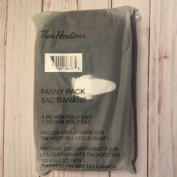 BN Justin Bieber Bags Timbiebs Justin Bieber X Tim Hortons Belt Bag Fanny Pack - Picture 2 of 3